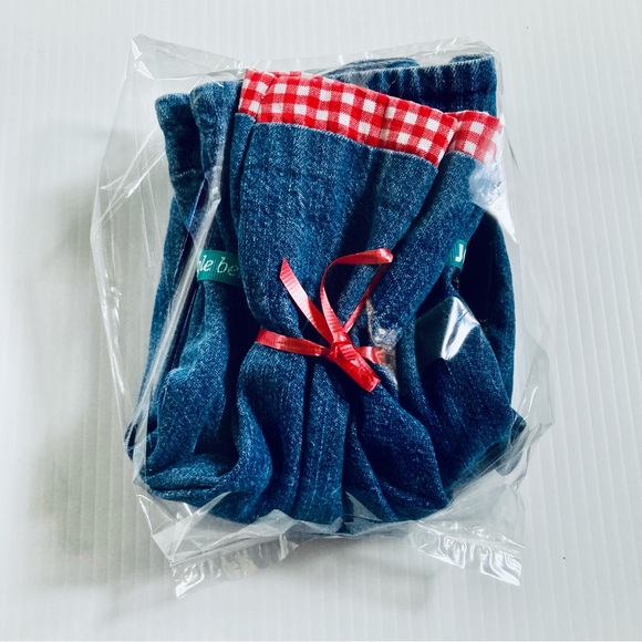 Denim and Flannel Wine Tote Bags Set of 3 - Picture 10 of 14